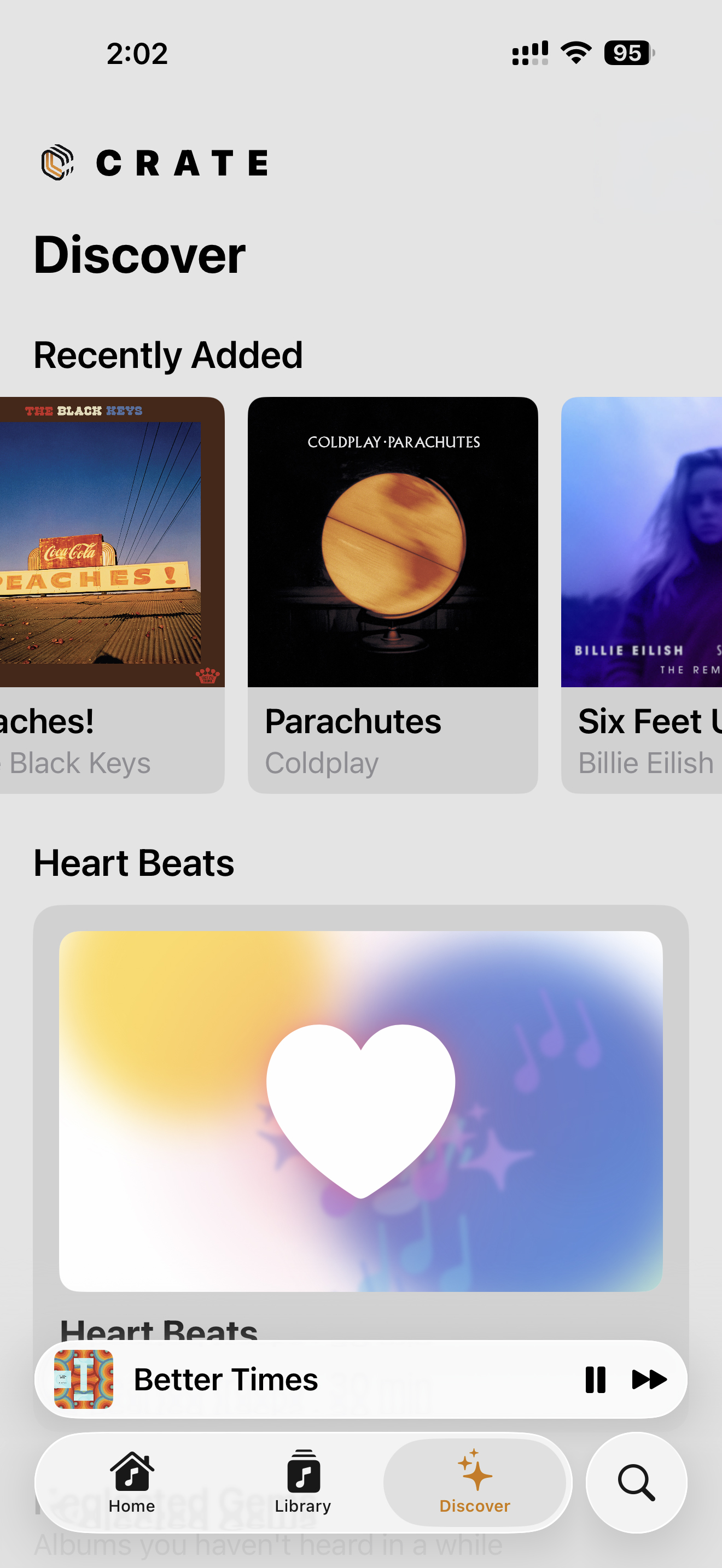 Discover — recently added