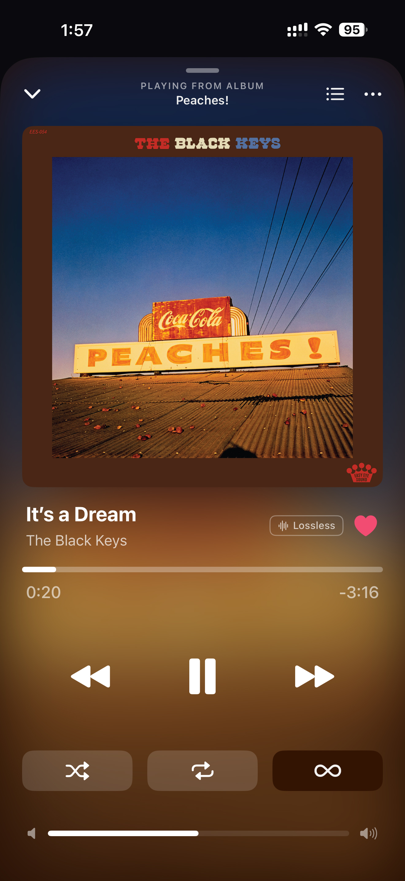 Crate — Now Playing, The Black Keys · Peaches!